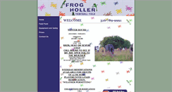 Desktop Screenshot of froghollerpaintball.com
